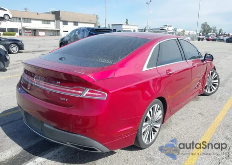 2017 Lincoln Mkz Reserve из США, поврежденный, VIN 3LN6L5E90HR655465